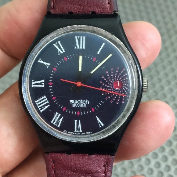 🖤SWATCH Rare Vtg watch for COLLECTORS - Picture 2 of 11